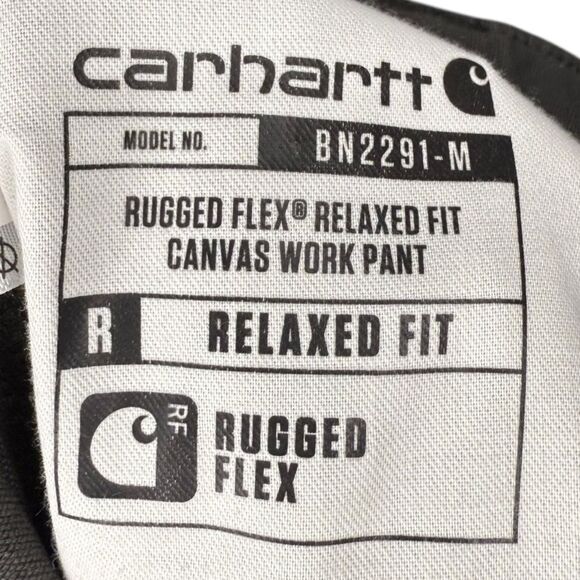 |EUC| CARHARTT Rugged Flex® Relaxed Fit Canvas Work Pant (32x34) - Picture 9 of 9